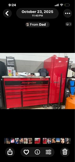Snap-on tool box