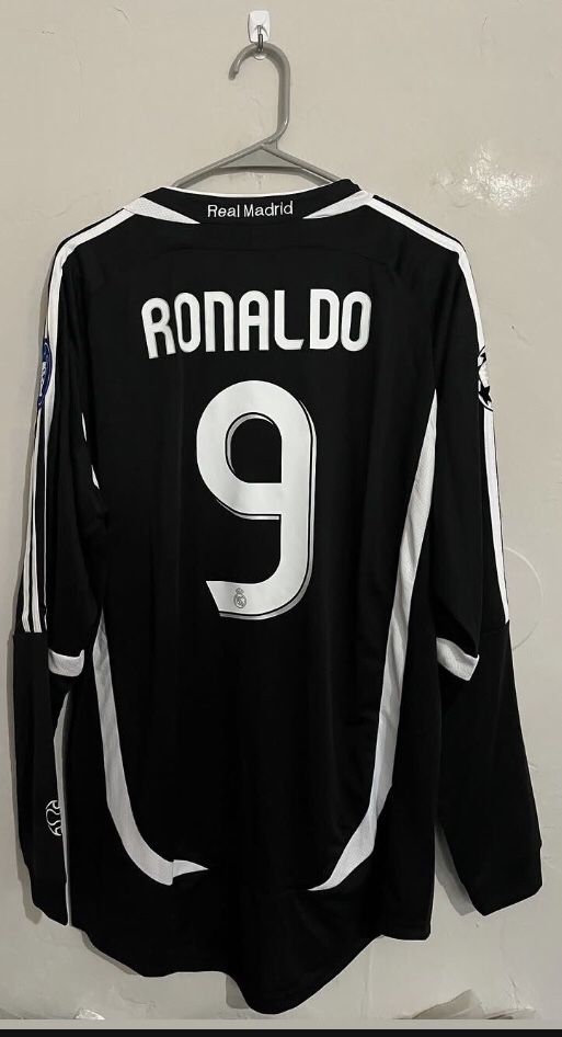 Real Madrid 2006-07 Away Ronaldo Jersey (small Medium Large XL 2X)