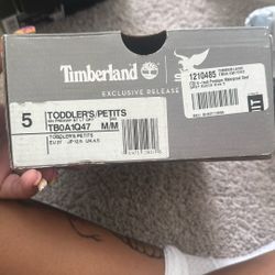 Timberlands Size 5 