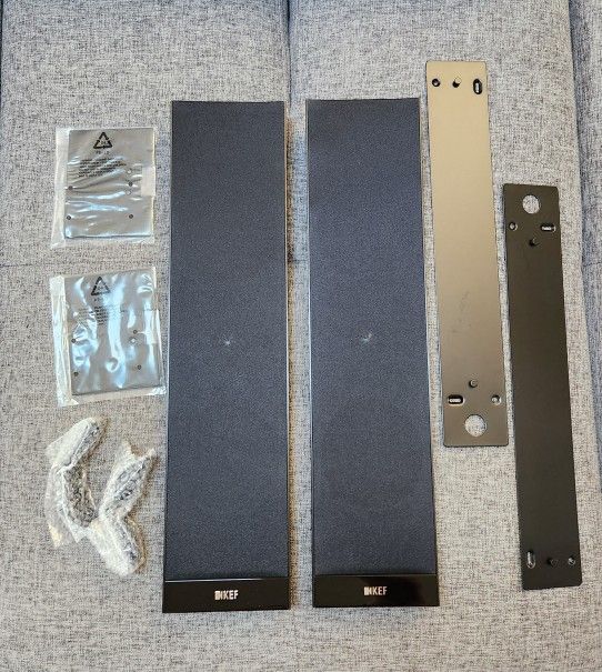 KEF T301 Slim Wall Mount Speakers (Pair)