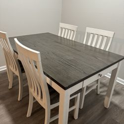 4 Person Dining Table Set