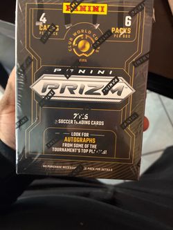Panini prizm 2025 fifa World Cup blaster box