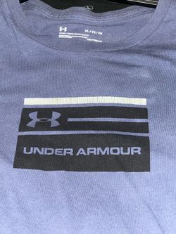 Blue Black And White Under Armour Shirt