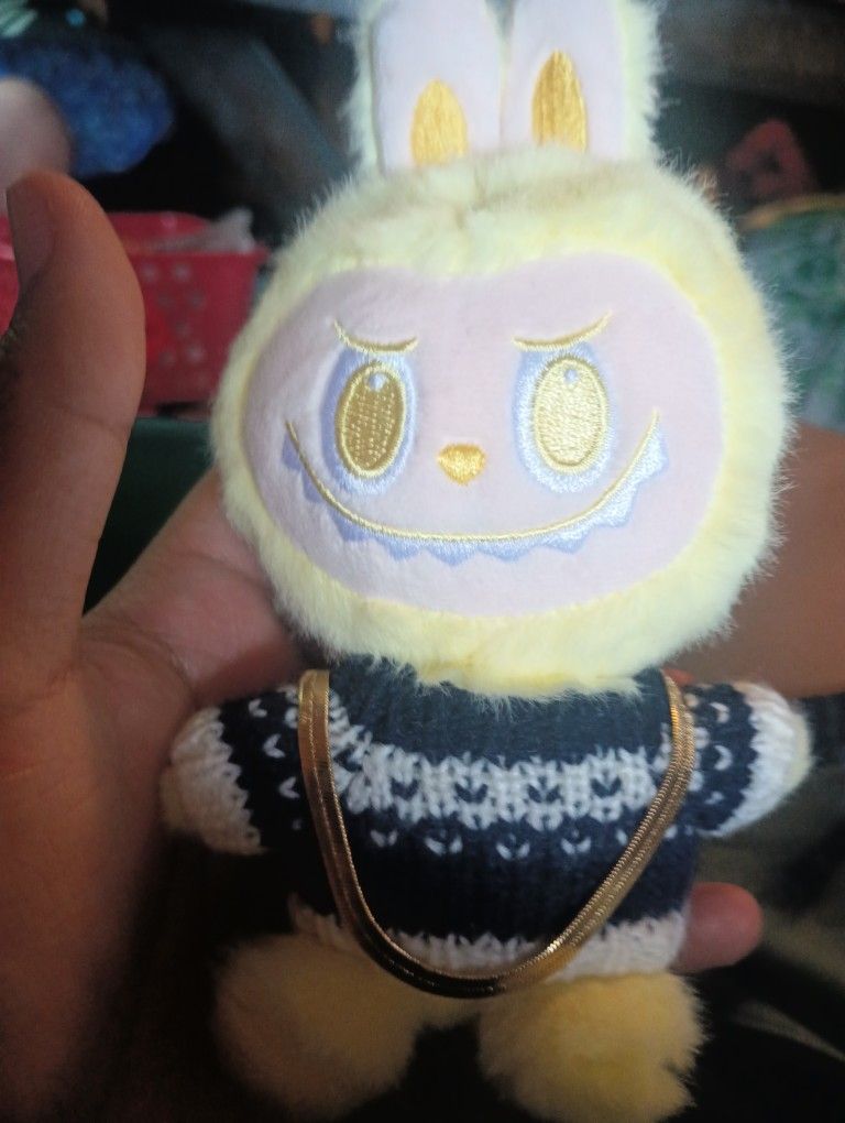 Lafufu Plush Keychain
