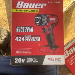 Bauer Drill And Driver