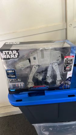 Star Wars micro galaxy squadron AT AT walker with lights and sounds. Brand new in original box. Looking to get 40 dollars. Make me an offer. No unreas