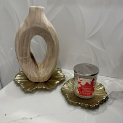 Gold Flower Metal Holders 4 