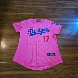 Dodgers Woman Ohtani Pink N Blue Jerseys $60ea Firm S M L Xl 2x 
