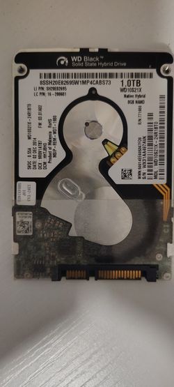 WD Black Solid State Hybrid Drive