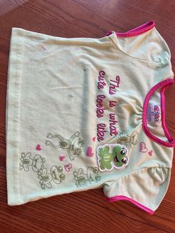 Girls Frog Graphic Tee Size 3T