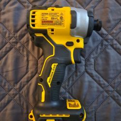 DEWALT ATOMIC 20V MAX Compact Brushless 1/4 in. Impact Driver (model DCF809B). 