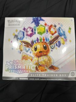 Pokemon Prismatic Evolution Elite Trainer Box (ETB) 