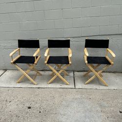 Director Chairs (3)