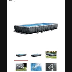 12x24 Intex Trx Above Ground Pool