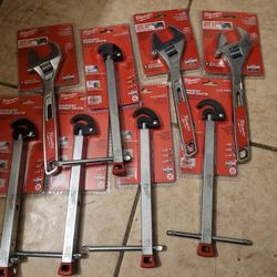 3  Wrench  And 5 Basin Wrench  Milwaukee New