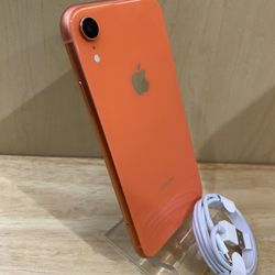 New Years Special!!! iPhone XR  Peach 128 Gb Unlocked For Any Carrier/ iPhone XR 128 Gb Liberado Para Cualquier Compañía 
