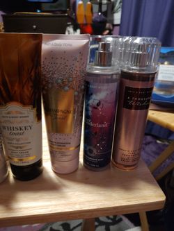 New bath and body works body creams