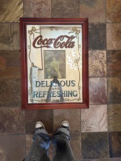 Vintage Coca Cola Mirror