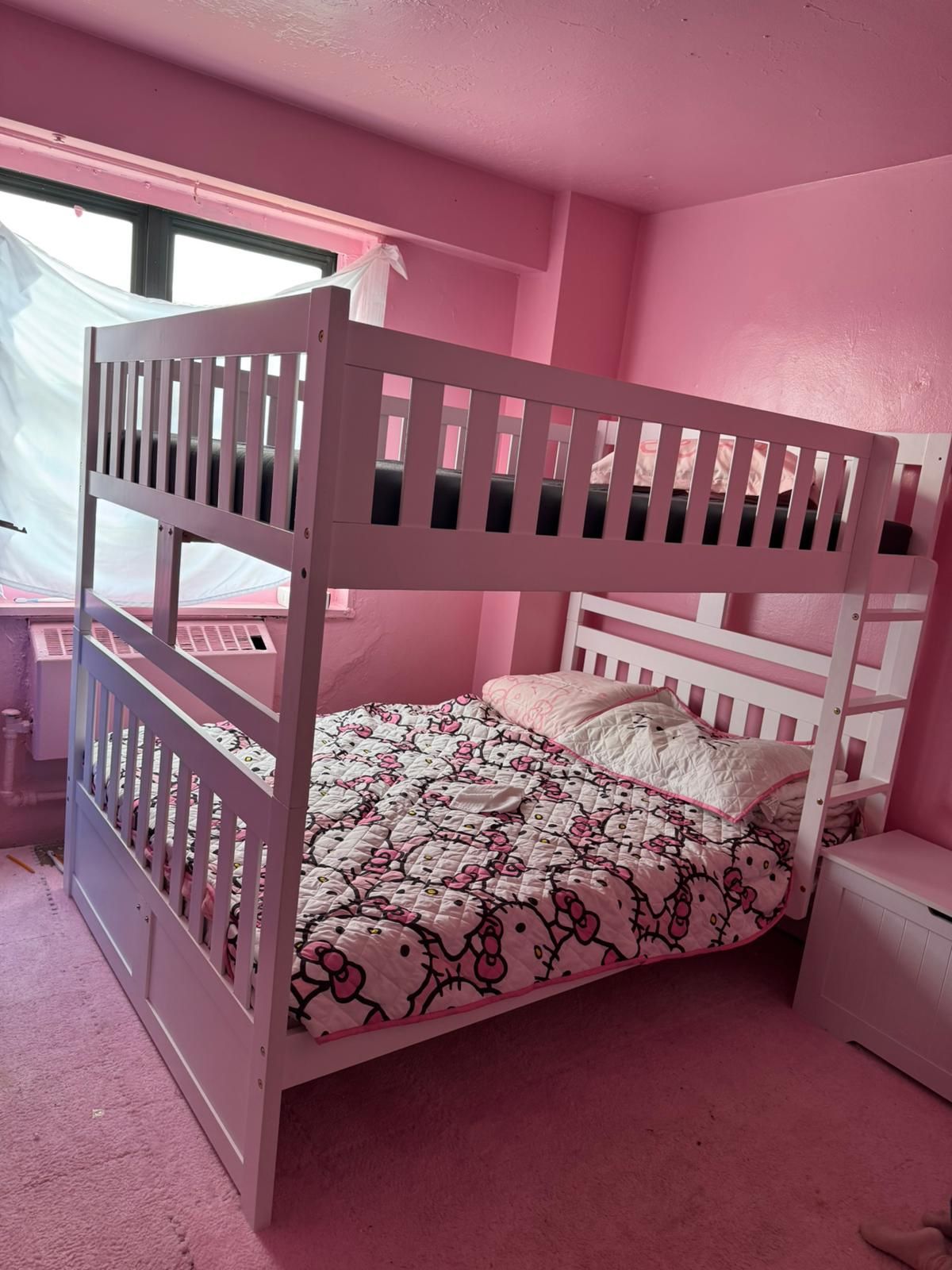 Full Bunk Bed With 2 Full Mattress