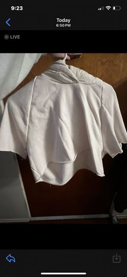 ALO Cropped Tee Hoodie 