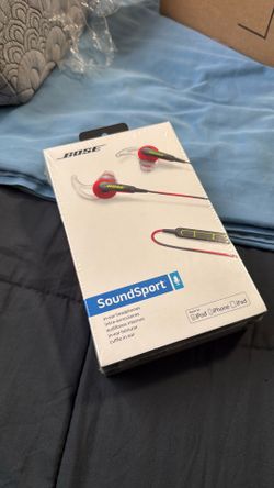 Bose SoundSport In-Ear Headphones - Power Red