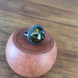 Beautiful Amber Ring