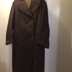 Heavy Wool Overcoat 