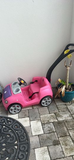 Push car pink and purple