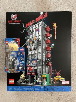 Lego Daily Bugle Set 76178 Retired Spiderman Vs Venom READ DESCRIPTION