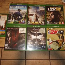 XBOX ONE GAMES ($5 each))