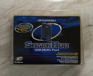 Gameshark Sharkhub Multi-Port USB for PS2 (New)