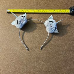 Sparkly And Fuzzy Cat-icorn Headband