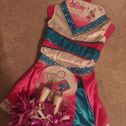 New size 5/6 dress up cheer costume set