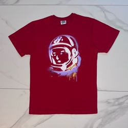 Billionaire Boys Club BBC Helmet Spray Paint Red Tee Small