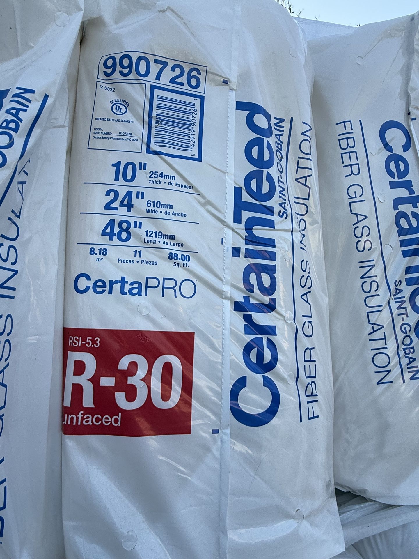 Insulation R30x24