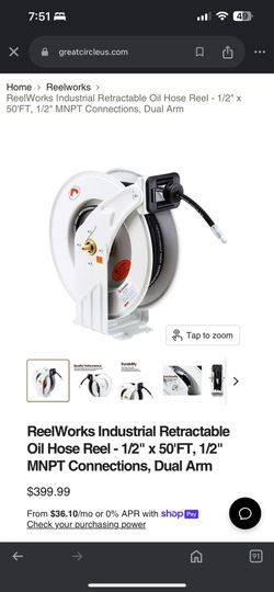 ReelWorks Industrial Retractable