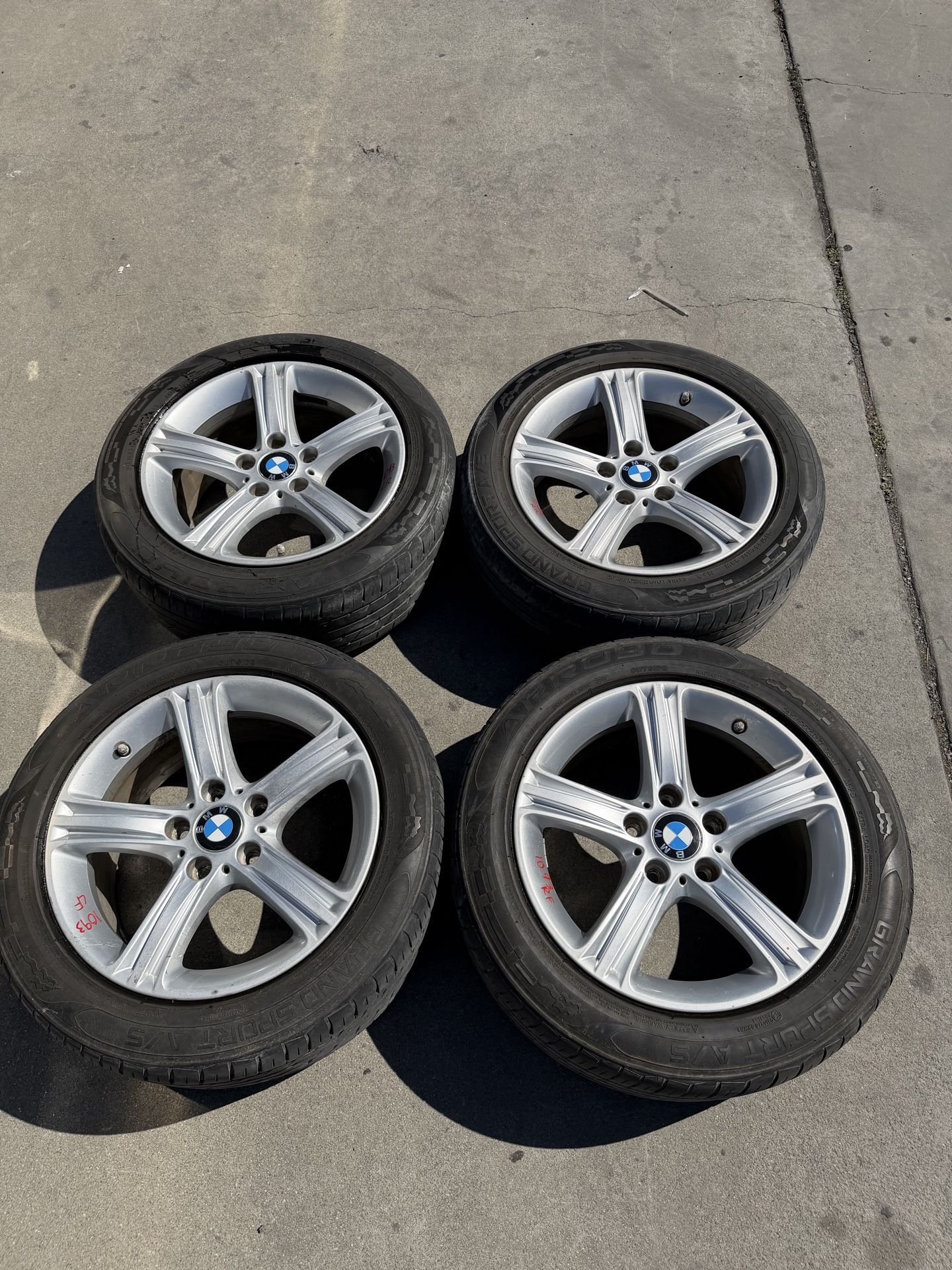 Bmw F30 17” OEM Rims Wheels & Tires