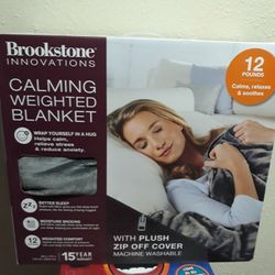 Brookstone Weighted Blanket -12 Lbs