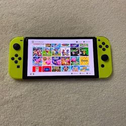 NINTENDO SWITCH OLED MOD with 512GB and Over 7500 GAMES