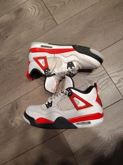 Jordan 4 red cement size 7y
