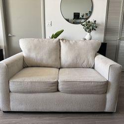 Beige Couch - Love Seat 