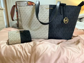 MK Jet Set Medium Purse And Matching Wallet