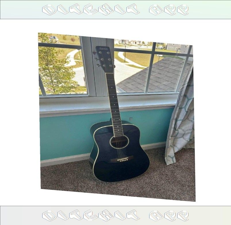 own charge Acoustic Guitar Rich Music and Classic Expert Design