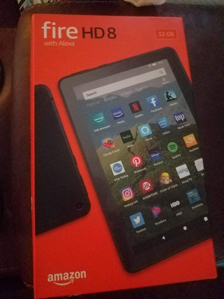 Amazon Fire Tablet With Alexa