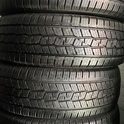 Set of 4 matching  tires  all season  prix  hicontry  225/65R17