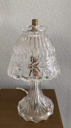 1(contact info removed) Vintage Princess House Crystal lamp