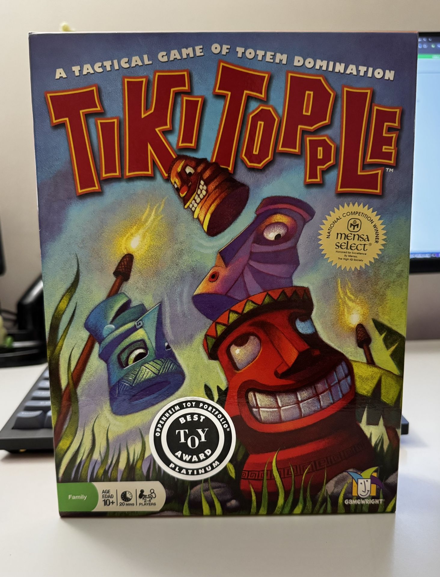 Gamewright Tiki Topple Board Game