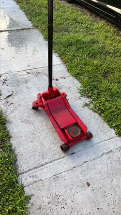 Red Hydraulic Floor Jack 4ton