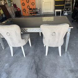 Z Gallery Mirrored Dinning Table 