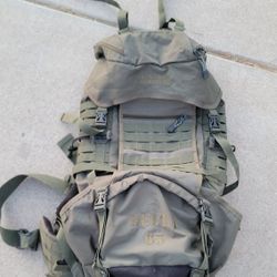 Rugged Exposure Delta 65 L Internal Frame Fully Adjustable Rucksack Hiking Backpack 
